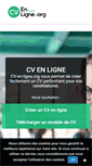 Mobile Screenshot of cv-en-ligne.org